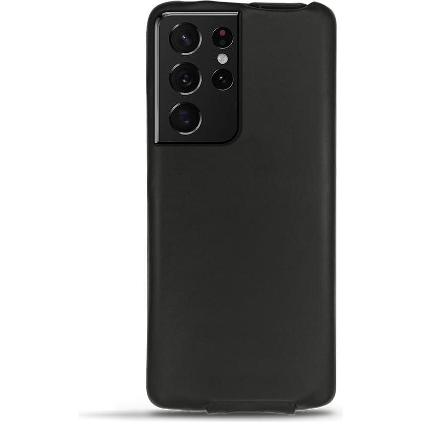 Thumbnail - Noreve Lederschutzhülle vertikal (Samsung Galaxy S21 Ultra), Smartphone Hülle, Rosa