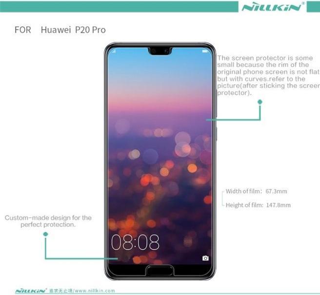 Actual product image Nillkin Super Clear (1 Piece, Huawei P20 Pro)