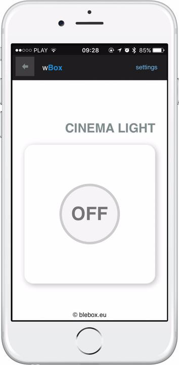 Produktbild BleBox WLAN-Schaltaktor switchBox V2 1-fach (Schaltaktor)