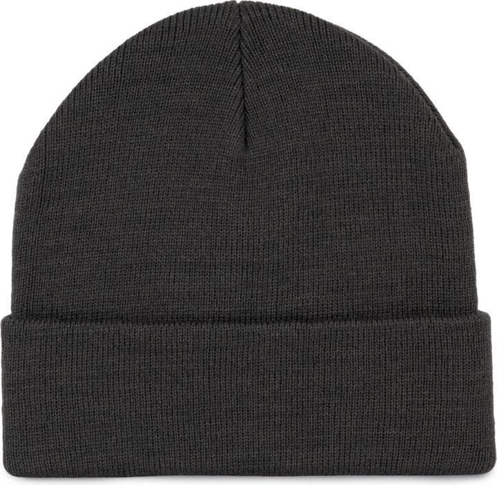 Produktbild K-up Recycelte Mütze mit gestricktem Umschlag