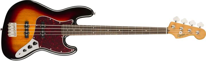 Produktbild Squier Classic Vibe '60s Jazz Bass, 3-Color Sunburst, Laurel Fingerboard (E-Gitarre)
