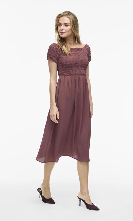 Immagine prodotto Vila VIRITA Midi Gesmoktes Kleid (38)