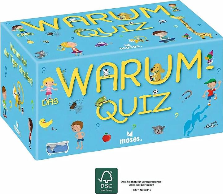 Produktbild Das Warum Quiz (Deutsch, 2 - 5 Spieler)