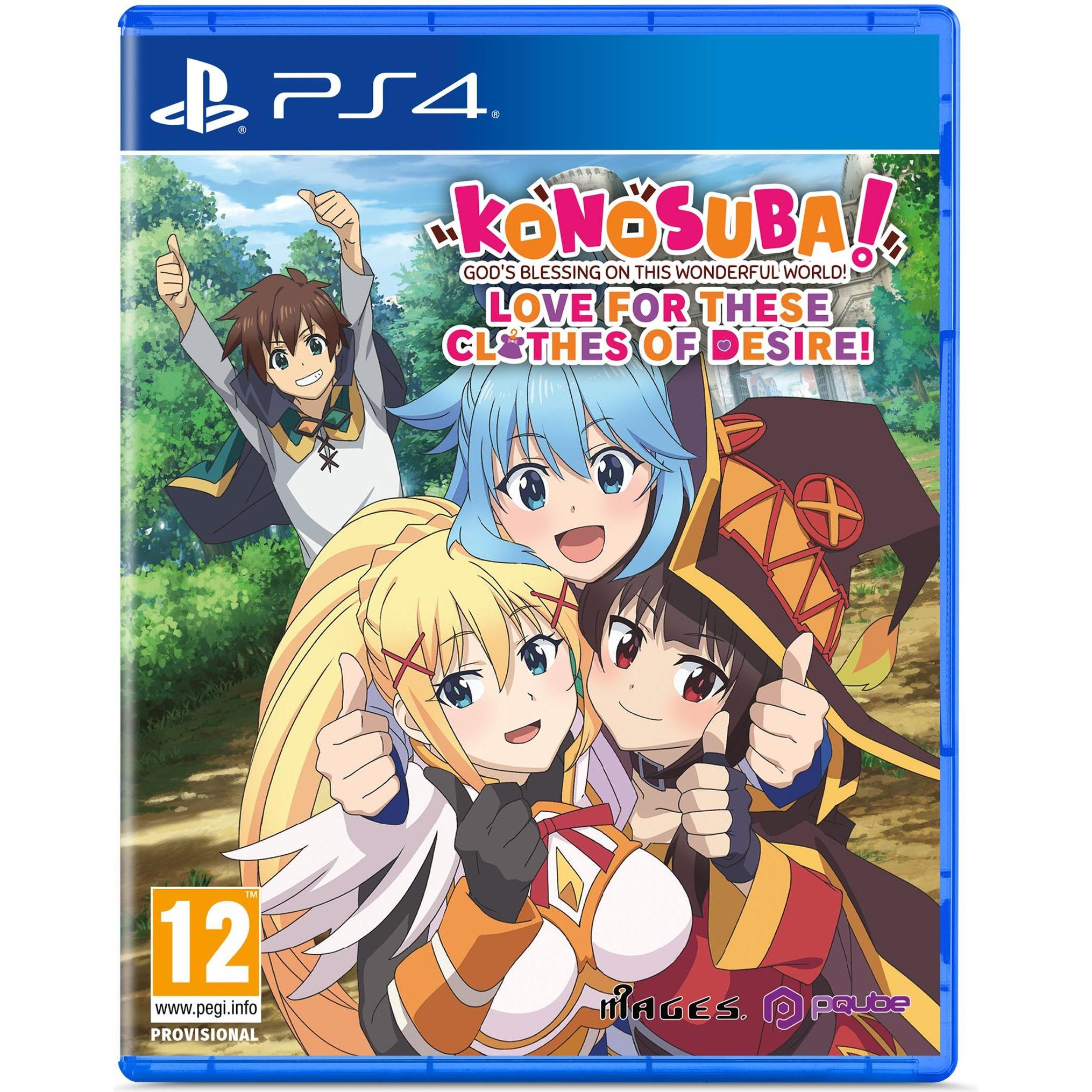 Thumbnail - Pqube, KonoSuba! Gods Blessing on this Wonderful World! - PS4