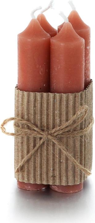 Produktbild Balthasar Stabkerze Mini 11 x 2.1 cm, Terracotta, 4 Stück (4 Stk.)