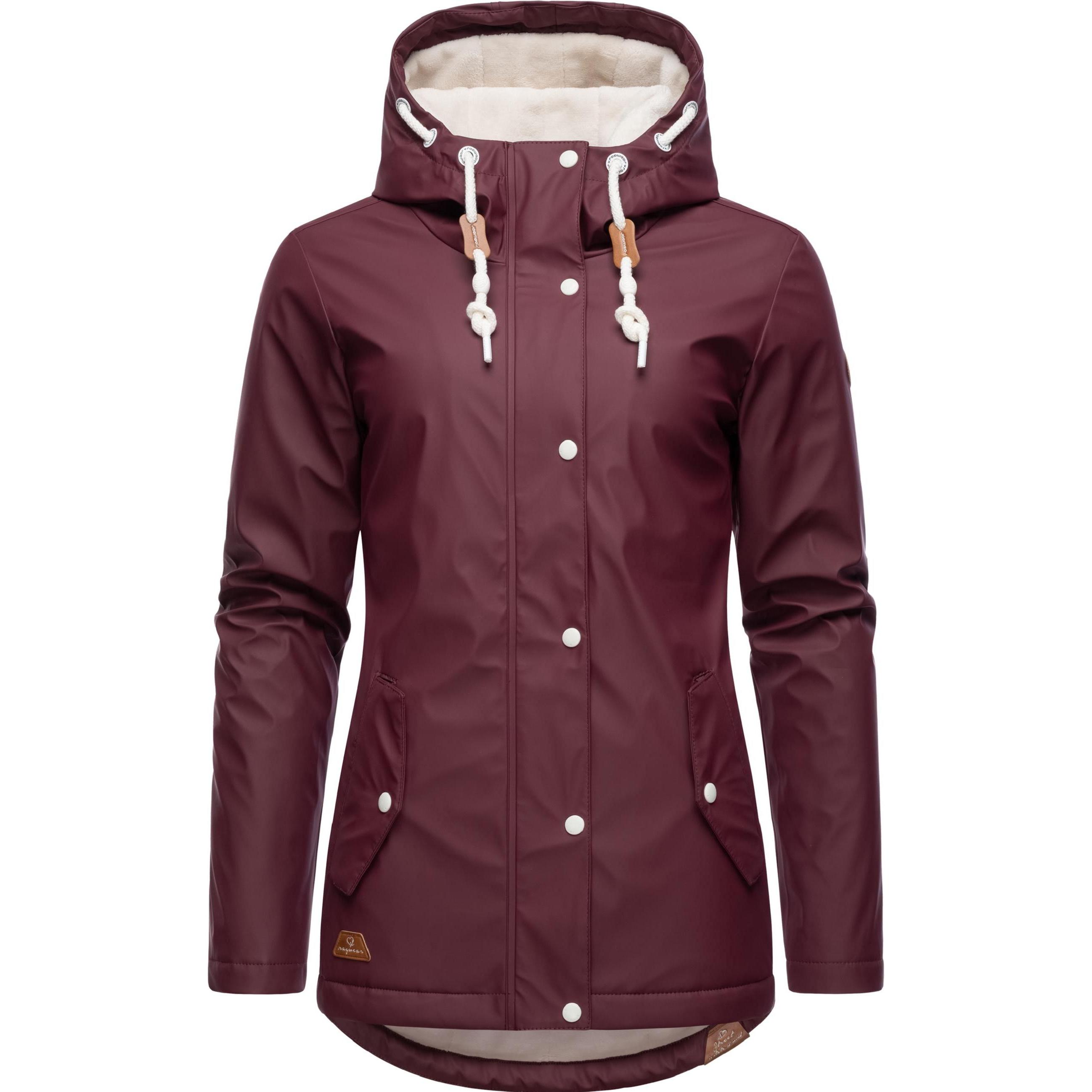 Ragwear, Damen, Jacke, Marge (XL), Rot, XL