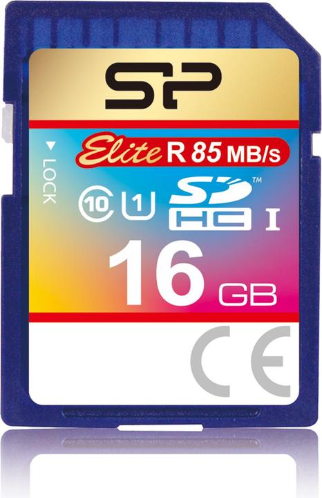 Produktbild Silicon Power Elite UHS-I 16GB SDHC 85/10 MBs (16 GB, SDHC, U1, UHS-I)