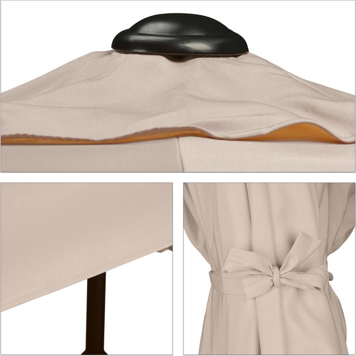 Image du produit Relaxdays Parasol double (2.70 m)