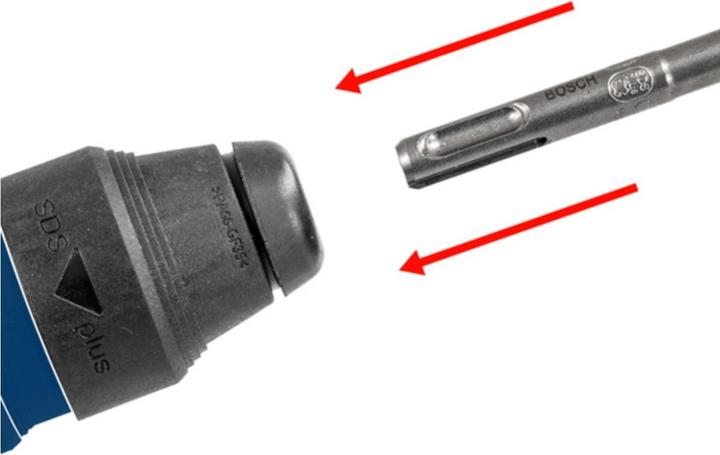Image du produit Bosch Professional Zubehör Burin à mortier SDS plus, 200 x 6,5 mm