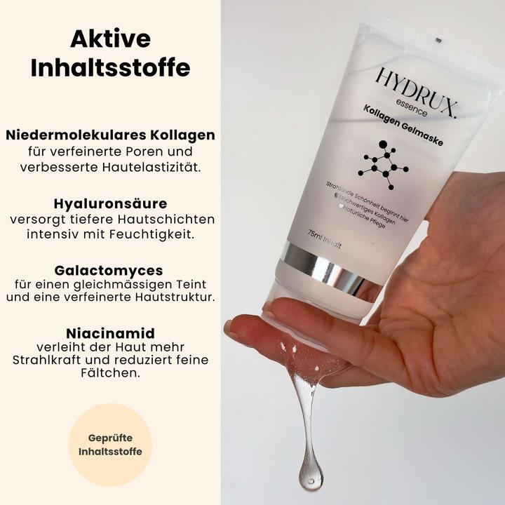 Actual product image Hydrux Kollagen Gelmaske (75 ml)