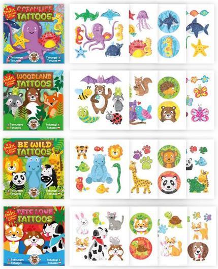 Produktbild Trendhaus Aufkleber Kindertattoo Tierwelt