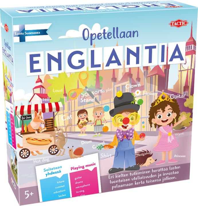 Productafbeelding Goobay Tactic Learning Engels bordspel (Engels)