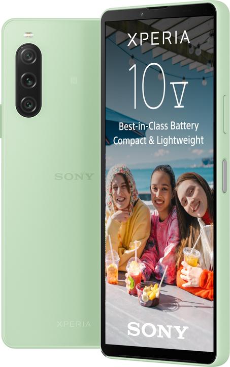 Produktbild Sony Xperia 10 V (128 GB, Sage Green, 6.10", SIM + eSIM, 5G)