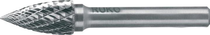 Actual product image Ruko HM burr shape G pointed arc