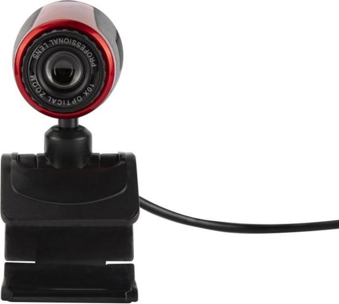Produktbild Setty Webcam schwarz und rot