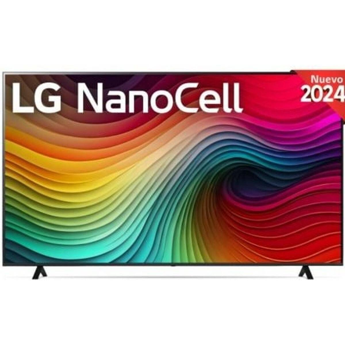 LG UHD TV 75NANO82T6B (75", NANO82, Nano-Cell, 4K, 2022), TV, Schwarz