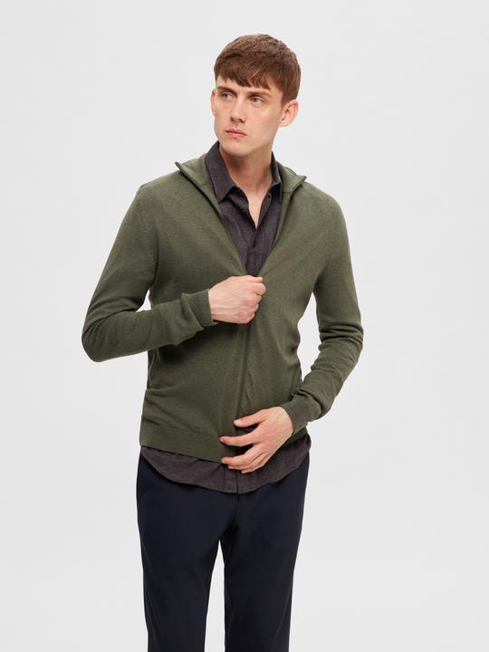 Actual product image Selected Zip-up cardigan (XL)