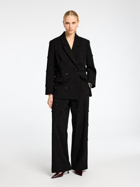 Produktbild Selected Femme Verzierte Hose mit weitem Bein (34)