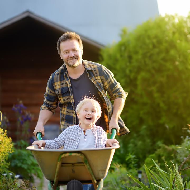 Produktbild Relaxdays Schubkarrenrad