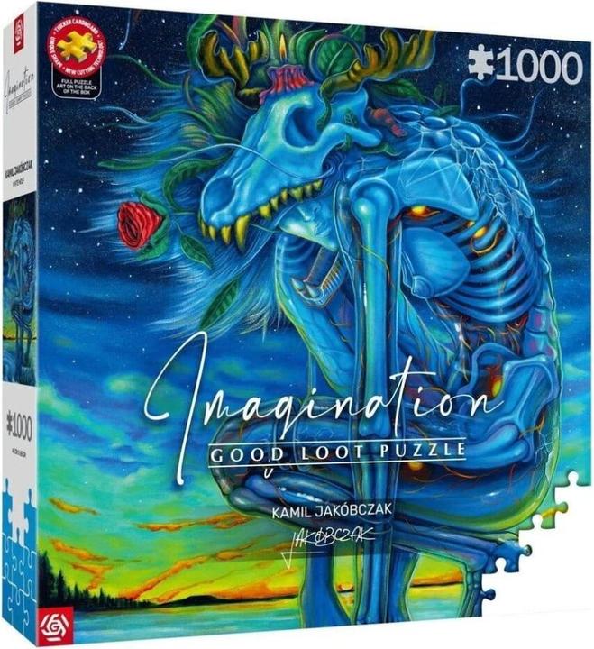 Cenega Puzzle Good Loot Imagination - Kamil Jakóbczak: Weisser Wolf 1000 Stück(e) (1000 pieces)