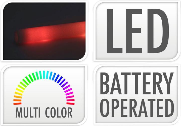 Produktbild Farbwechselnder LED-Leuchtstab, 47 cm