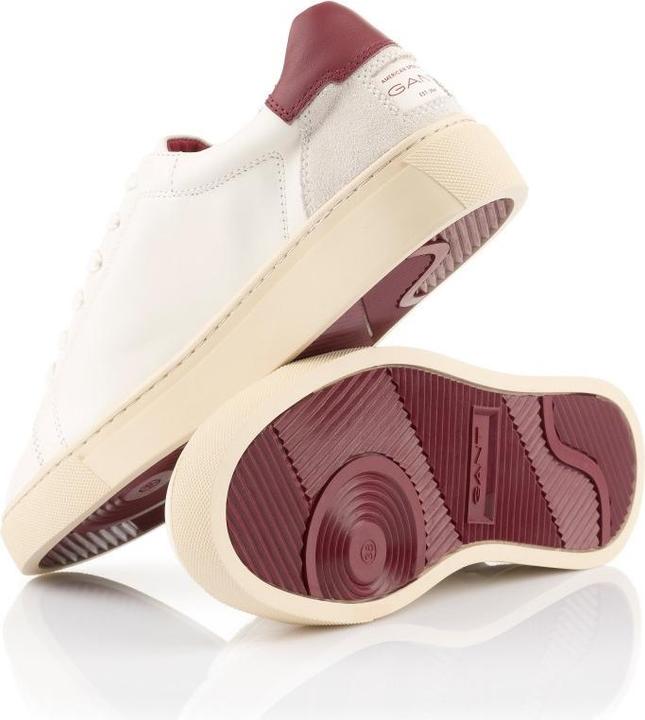 Offwhite und Pflaumenblau