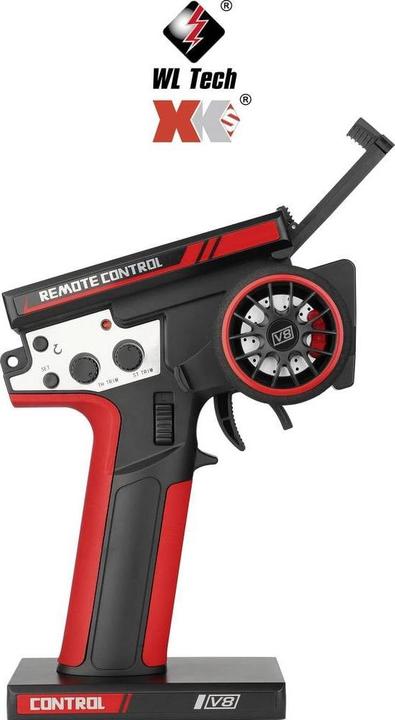 Actual product image WL Toy Blauw (metallic) Brushed 1:10 RC auto Elektro Crawler 4WD RTR 2,4 GHz Incl. accu en lader