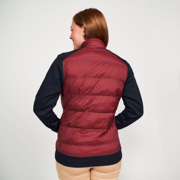 Produktbild Inesis Damen Golf Steppjacke Hybrid - CW900 blau/bordeaux