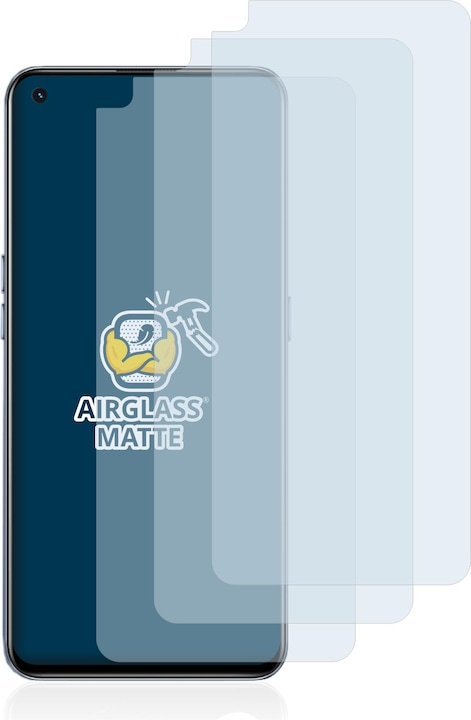 Produktbild BROTECT AirGlass Panzerglasfolie Matt (3 Stück, Realme GT)