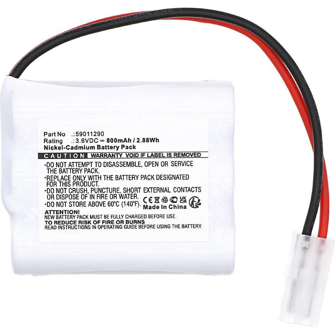 CoreParts Battery 3.6V 800mAh 2.88Wh (1 Stk., 800 mAh), Batterien + Akkus