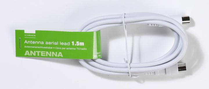 Immagine prodotto Vivanco Koaxst. Accoppiamento coassiale (75 dB, Cavi antenna)