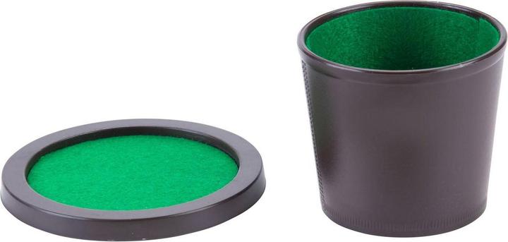 Produktbild Longfield Games Pokerbecher mit Deckel und Würfel