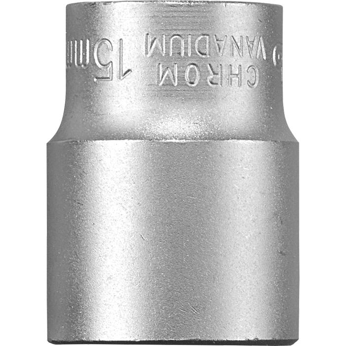 kwb, Steckschlüssel + Stecknuss, 372215 Steckschlüsseleinsatz 15 mm 3/8" (15 mm)