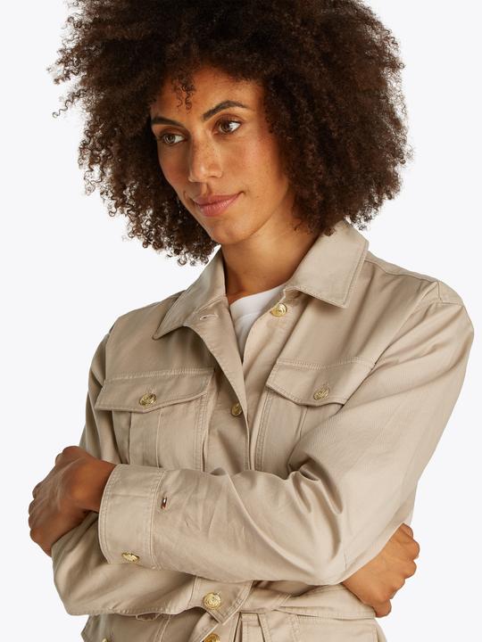 Actual product image Tommy Hilfiger Gold Button Utility Jacket (M)