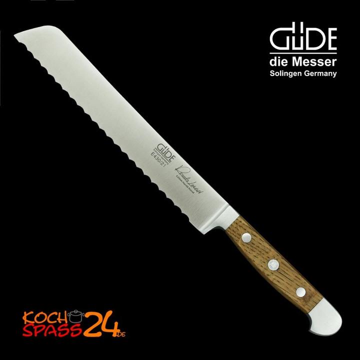 Immagine prodotto Güde Solingen Coltello da pane Alpha (21 cm)