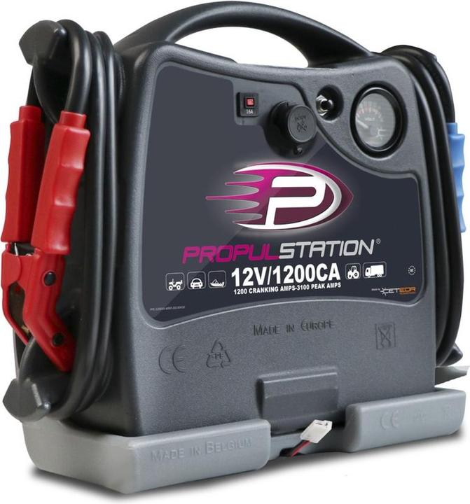 Schumacher Start Booster Propulstation 12V 1200CA (stazione di ricarica AC) (3100 A)