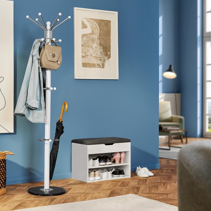 Actual product image tectake Coat rack