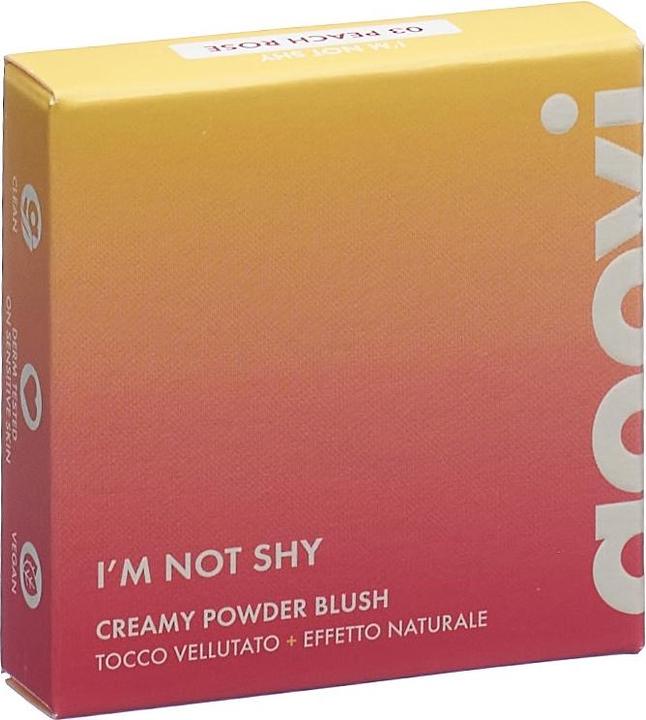 Produktbild Goovi BLUSH I'M NOT SHY Rouge in Puderform 03 Peach Rose (03 Peach rose)