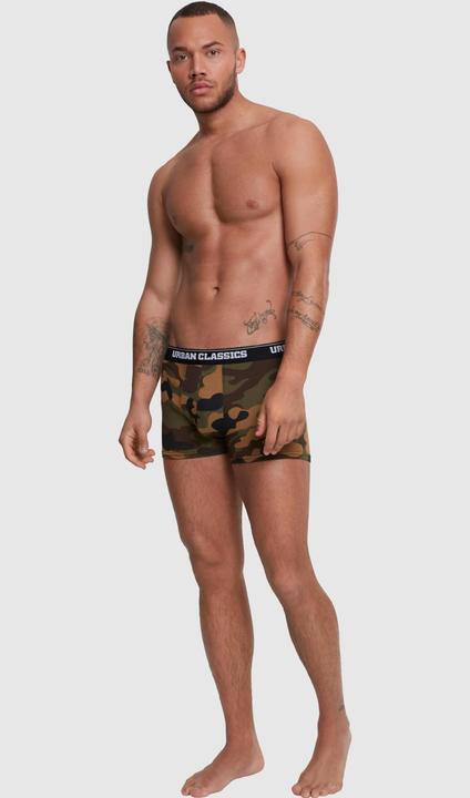 Produktbild Urban Classics 2-Pack Camo Boxer Shorts (L, Einzelpack)