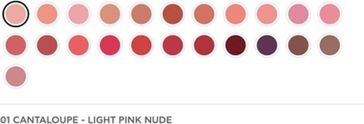 Immagine prodotto Radiant Professional Rossetto Advanced Care Ultra Nutriente Idratante a Lunga Durata Matte Lipstic (VELVET 01 CANTALUPO ROSA CHIARO NUDO)