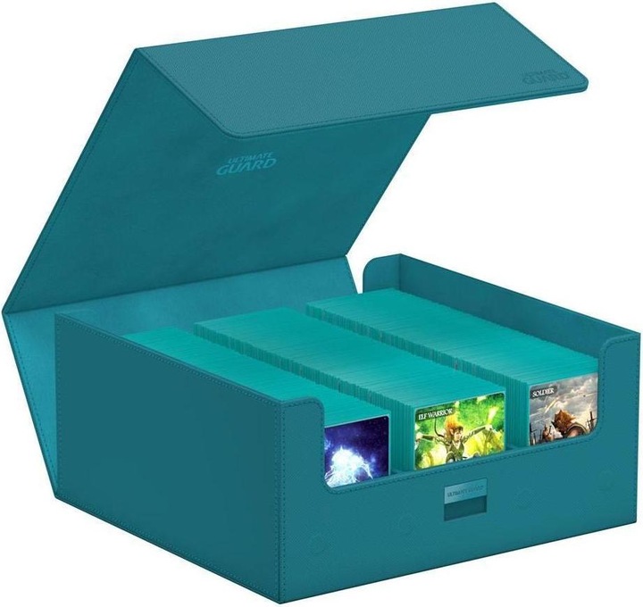 Actual product image Ultimate Guard Treasurehive 90+ XenoSkin Petrol Blue