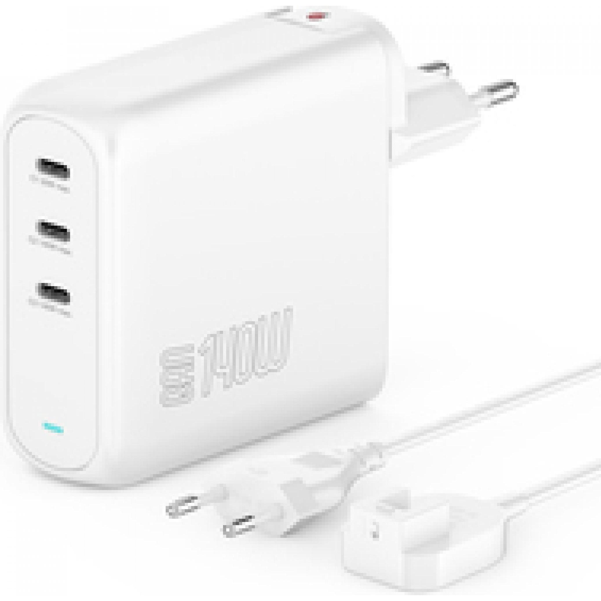 4smarts GaN Flex Pro (140 W), Caricatore USB, Bianco