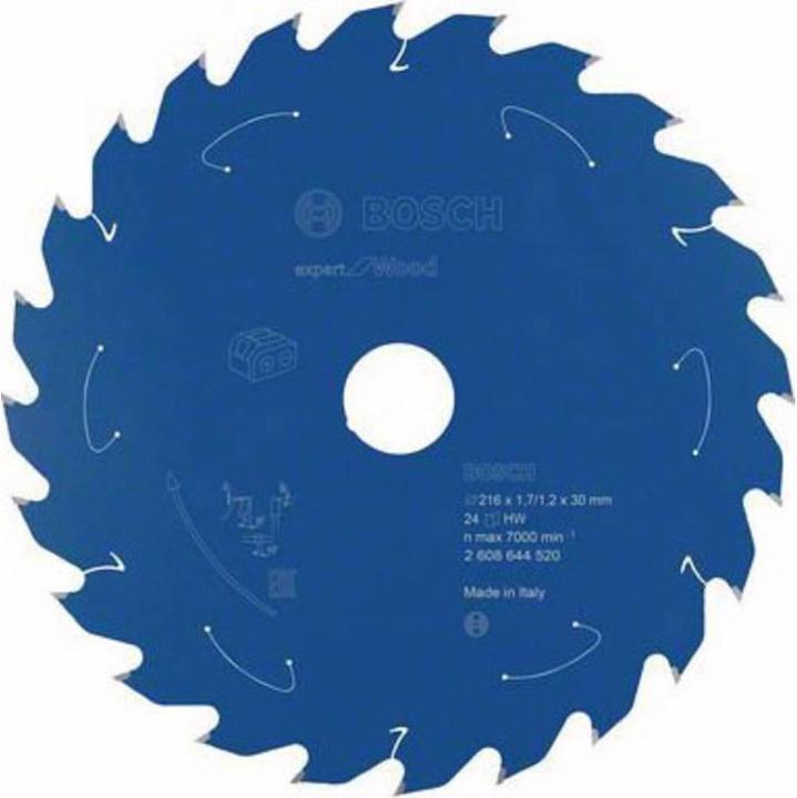 Actual product image Bosch Professional Zubehör Cordless circular saw blade Expert for Wood, 216 x 1.7/1.2 x 30, 48 teeth