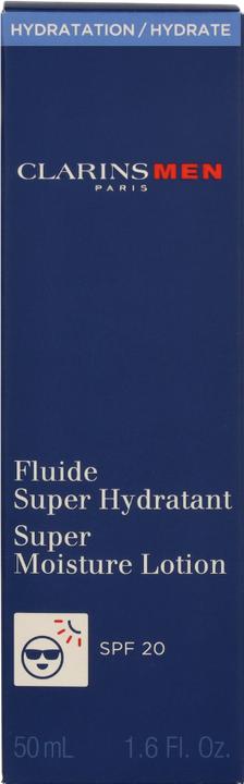 Actual product image Clarins Fluide Super Hydratant (50 ml, Face fluid, SPF 20)