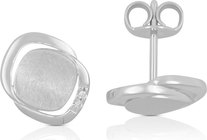 Image du produit Muau Boucles d'oreilles (Or blanc)