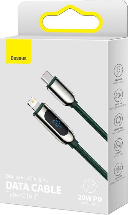 Produktbild Baseus USB C – Lightning (2 m, USB 3.2 Gen 1, 20 W)