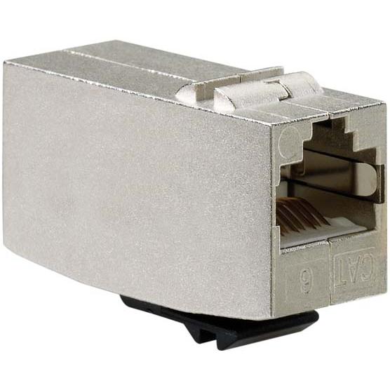 Rutenbeck 13900360 - Silber - Cat6a - 22 g - 15 mm - 32 mm - 22 mm (Netzwerk Kupplung), Netzwerk Zubehör