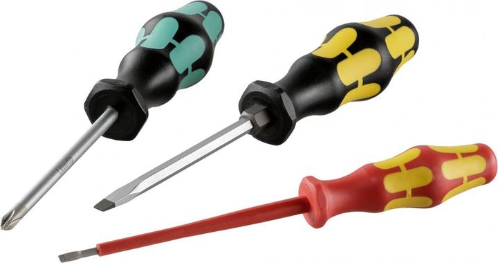 Produktbild Wera Kraftform XXL (Schlitzschrauben, Pozidriv-Kreuzschlitz (PZ), Phillipps-Kreuzschlitz (PH))