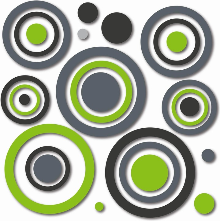 Actual product image Crearreda Wall Tattoo All Around Foam M (31 x 31 cm)
