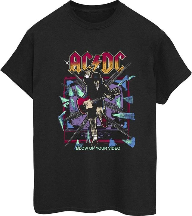 Produktbild AC/DC Blow Up Your Video Jump Baumwolle Boyfriend TShirt (S)